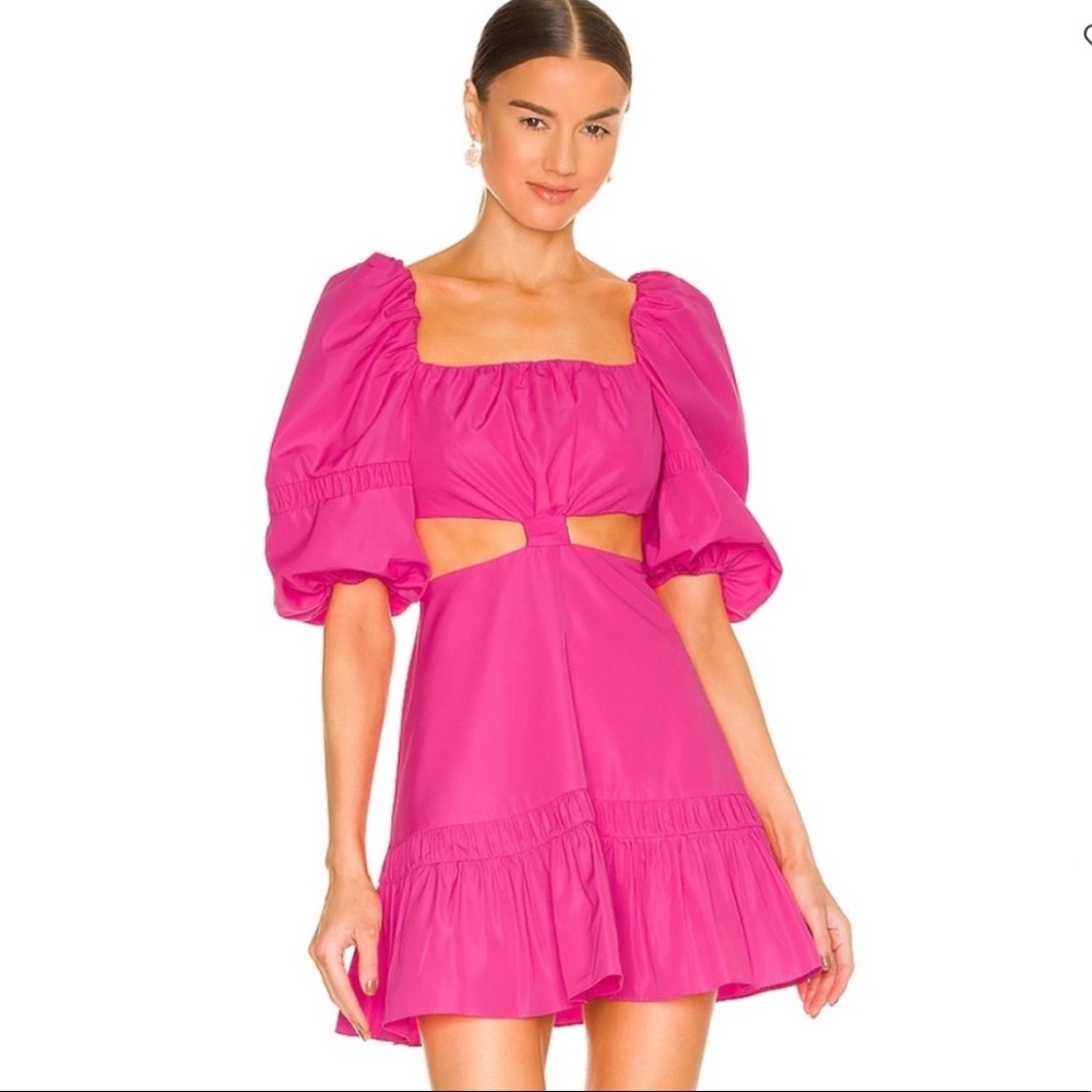 alexis bertana cutout dress